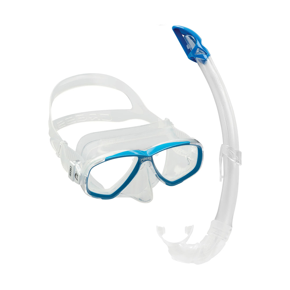 CRESSI-SET-PERLA-CLEAR-BLUE - dreamfishing.gr cressi-set-perla-clear-blue
